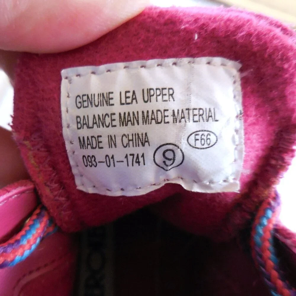 Pink Suede Boots for Kids – Size 9